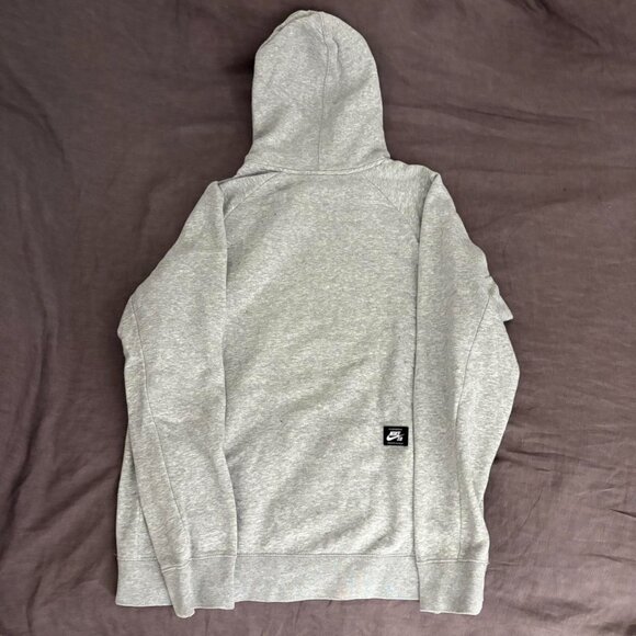 (US M Medium) **DEADSTOCK** Nike SB Skateboarding Hoodie Grey - Picture 4 of 4
